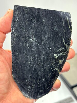Washington State Black Jade slab Cabbing Lapidary Carving Combo Ship avail