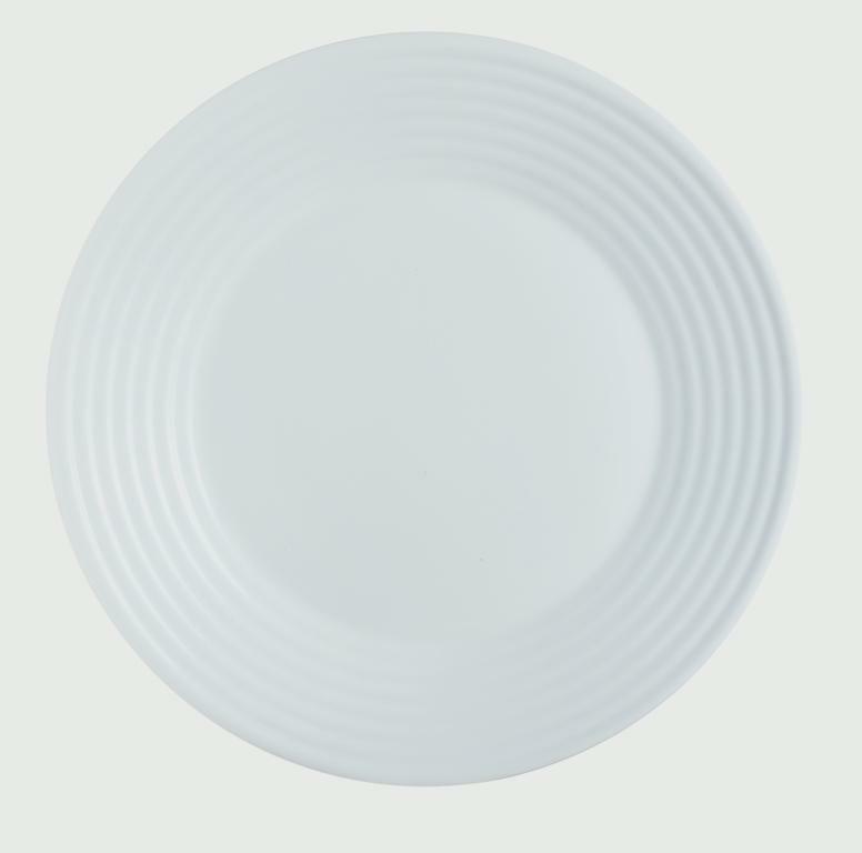 Luminarc Harena Dishwasher Microwave Heat Safe Serving Dinner Plate 25cm - White