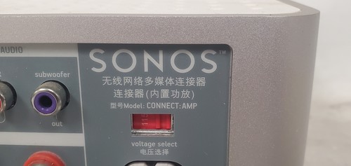 Sonos Connect:Amp White Media Streamer - Picture 6 of 8
