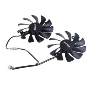 Ventilateur de refroidissement pour Zotac GeForce GTX 1080 AMP VGA Refroidissement des cartes graphiques du ventilateur 4Pin 12V