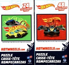Hot Wheels - 48  24 Pieces Jigsaw Puzzle Set of 2 