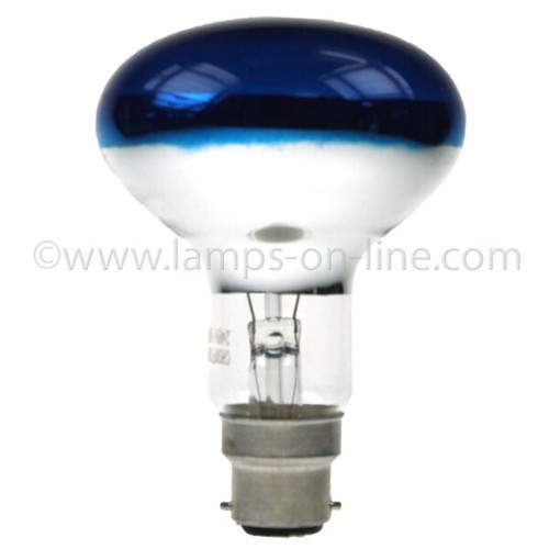 Reflector Spot R80 240V 60W B22D Blue - Picture 2 of 2