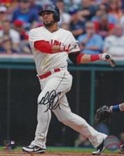 Signed  8x10 MIKE AVILES  Cleveland indians Autographed photo - COA