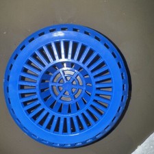 BLUE SINK STRAINER Kitchen Bathroom Basic Drain Hair Waste Clog Plug Stopper
