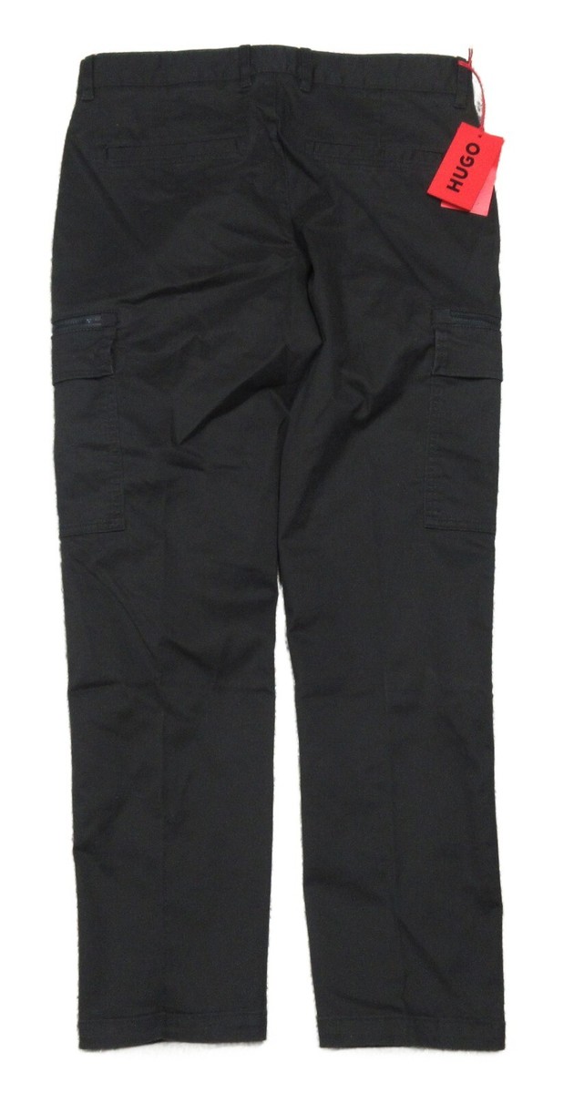 HUGO BOSS 50539573474 関税送料込 Hugo Boss Red Label Men's Black Glian224W 50474557 Slim Fit