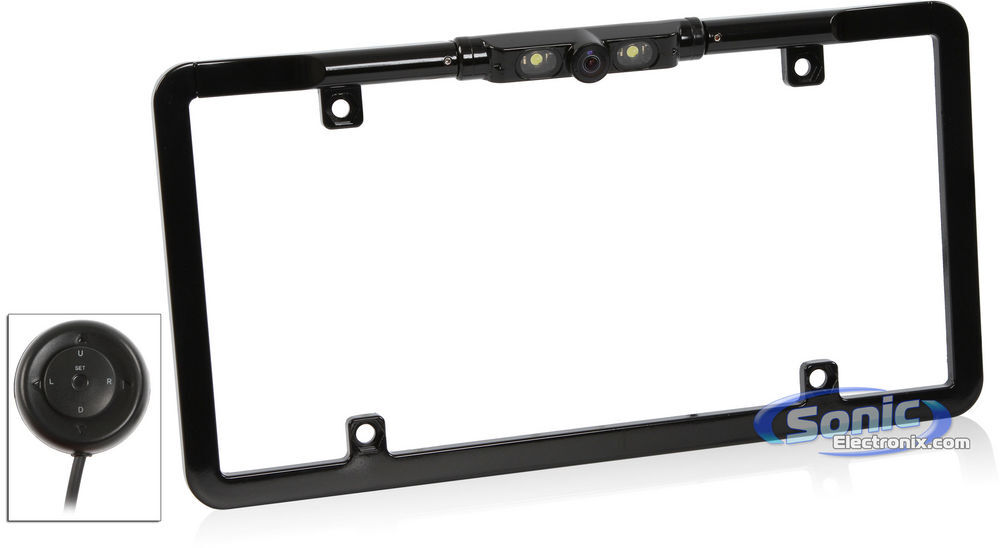 Резервная камера заднего вида в рамке номерного знака BOYO Vision VTL375HDL