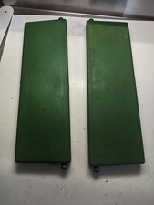 Vintage Green Plastic Tailgate Lot 2 Pedal Tractor Wagon Unknown Oddball Part
