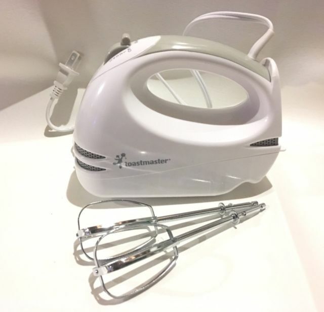 Toastmaster 5 Speed 100 Watt Heavy Duty Hand Mixer Electric Corded