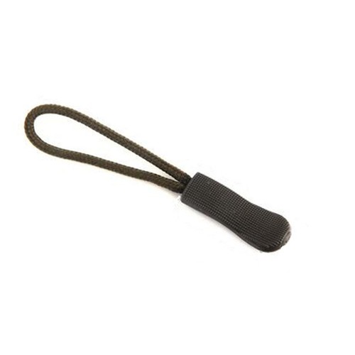 10PCS Zip Pullers Zipper Pulls Replacement Broken Zip Cord Suitcase Bag Black - Foto 15 di 15