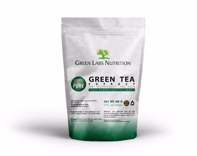 Grüntee Extrakt Pulver - standardisiert auf 50% EGCG, Antioxidans & Detox