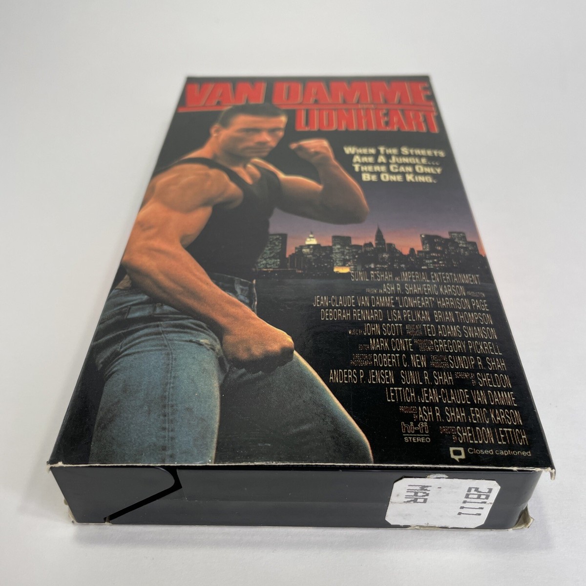 Lionheart (VHS, 1990) Jean-Claude Van Damme, Harrison Page, Lisa