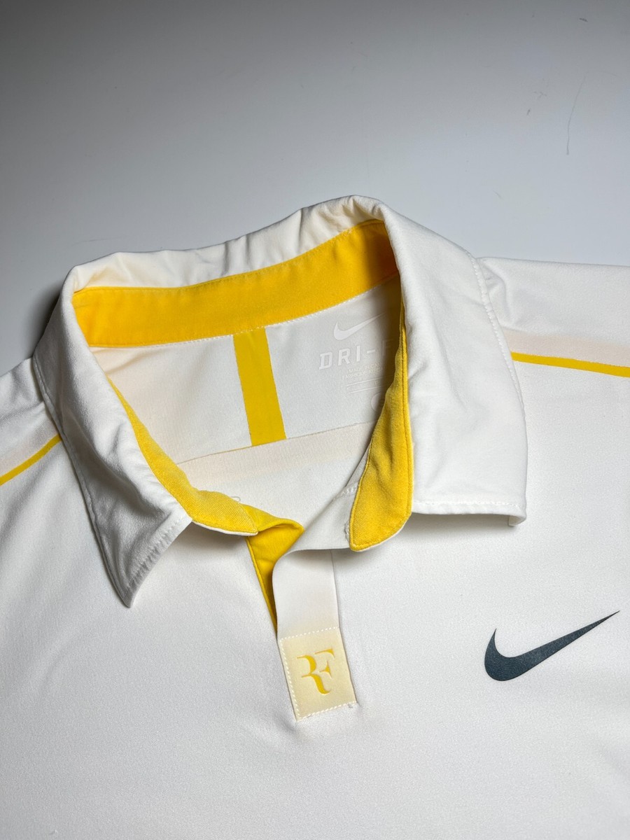 Nike Roger Federer 2011 Australian Open Tennis Polo Shirt Size S