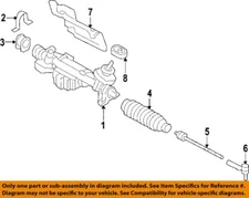 Used Rack and Pinion Assembly fits: 2010 Volkswagen Cc Power Rack and Pinion Gra