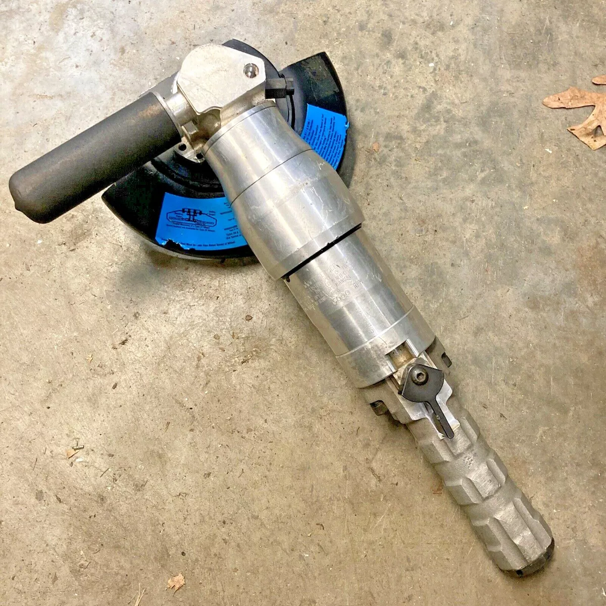 TOP CAT TC SERVICE Heavy Duty Pnuematic Angle Grinder 520BRAXB AIR TOOL