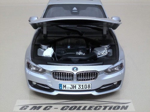 BMW F30 335i 2012 GRiGiO GREY SiLVER MET. PARAGON 1/18 (NO NOREV KYOSHO AUTOART) - Foto 2 di 7