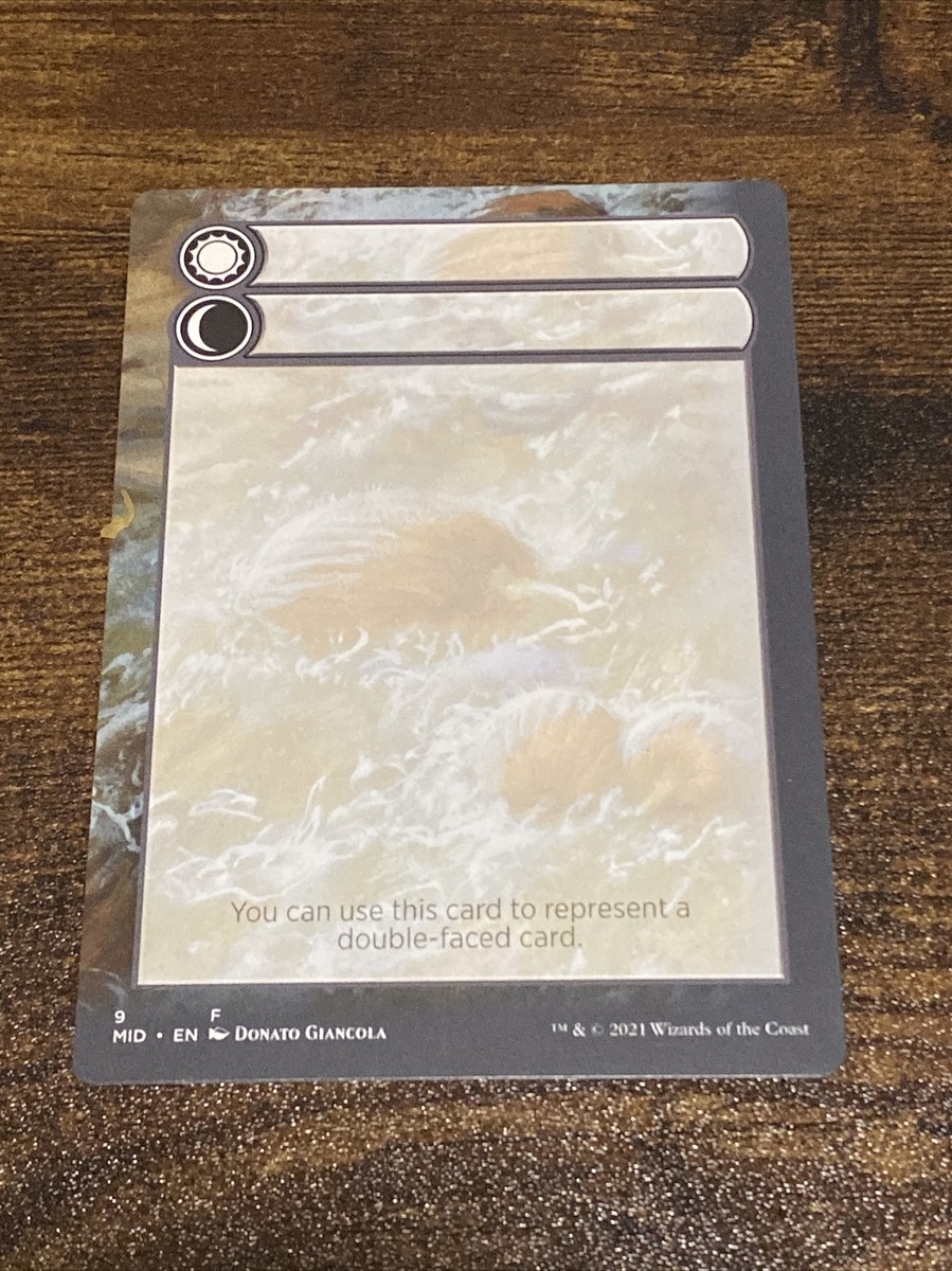 Double Faced Card #9 Innistrad: Midnight Hunt MTG Magic The Gathering  D6122* | eBay