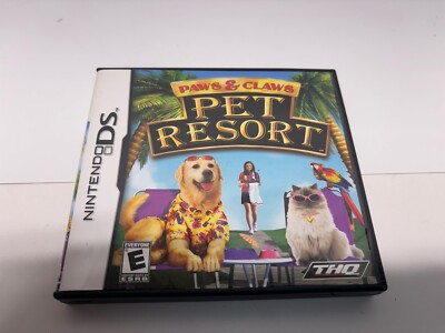 Paws & Claws: Pet Resort (Nintendo DS, 2008) Complete CIB
