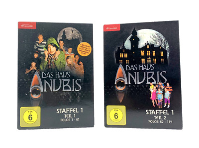 Das Haus ANUBIS - DVD Box Staffel 1 Teil 1 & 2 (Episoden 1-114) | DVD
