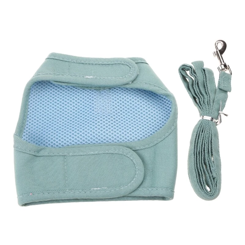 Dog Harness Leash for Outdoor Adjustable Dog Harness with Sturdy Buckle