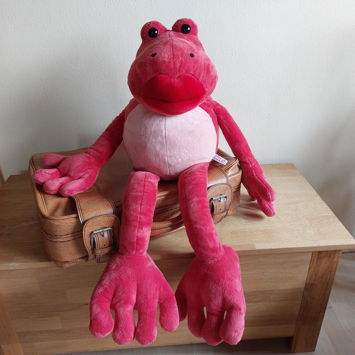 Tiny Heart Frosch Plüschtier – 12 Cm Weiches Kuschelfrosch In Grün, Realistisch Und Knuddelig – Perfektes Geschenk Für Kinder, Jungen Und Mädchen