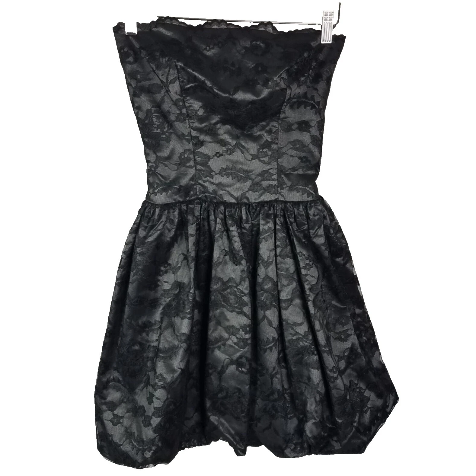 Glam Rock Cóctel Vestidos Vintage Negro para Mujeres