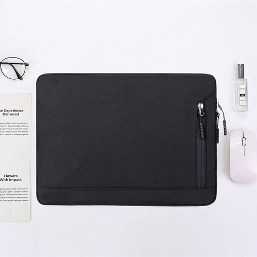 Laptop Sleeve Bag 15.4 Inch Cover MacBook Air Pro Lenovo HP Dell Notebook -Black - 第 1/6 張圖片