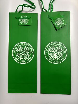 Flaschen-Geschenktüten, Celtic Football Club x 2 von Benchmark Printers