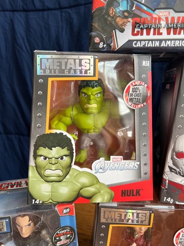 Marvel Jada Metal Die Cast Marvel 4” Lot (12) Rare - Picture 11 of 15