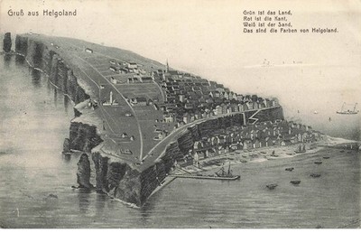 DEUTSCHLAND #MK34591 SCHLESWIG HOLSTEIN . GRUB AUS HELGOLAND