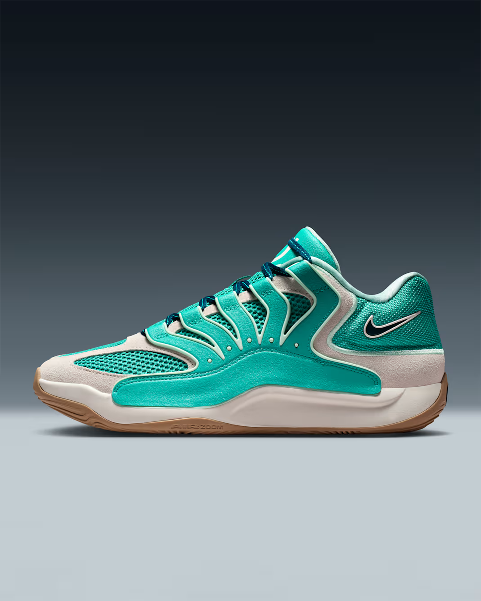 Nike KD18 Kevin Durant Basketball Shoes Midnight Turquoise Men's