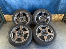Chevy Corvette 1997-2004 C5 18 Wheels Rims Set Of 4 Chrome Oem Bad Tires