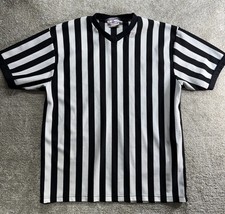 Referee Jersey Band V-Neck Short Sleeve Teamwork Athletic Apparel Made In USA XL