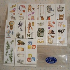 Vintage 1997 Creative Memories Stickers Lot Scrapbooking Antiques Style Heirloom