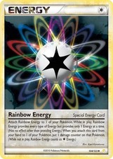 Rainbow Energy 104/123 Uncommon HeartGold SoulSilver Pokemon Heavily Played on eBay