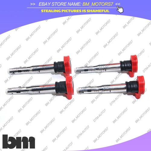 4X OEM GENUINE RIgnition Coil Pack For Audi A4 A5 R8 VW Golf GTI 2.0T 06E905115E - Picture 4 of 5