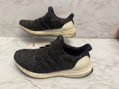Adidas Ultra Boost Multicolor & White Women Running Sneaker Shoes F34719 Sz 6