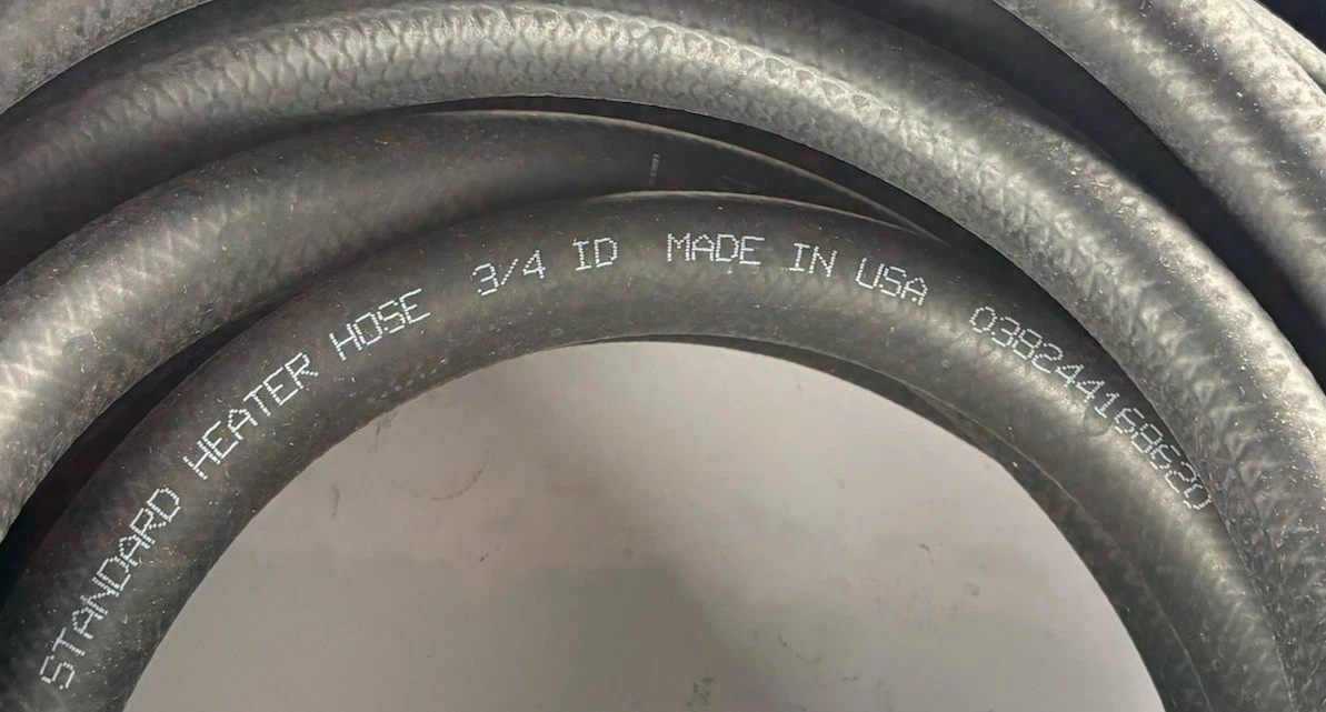 Dayco 80273 3/4” x 50 FT Standard Black Heater Hose EPDM 19mm photo 3