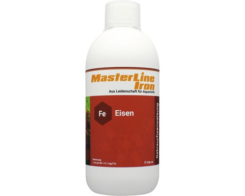 AquariumpflanzendüNger Masterline Iron 500 Ml Reiner EisendüNger Ohne Spurenelem-image