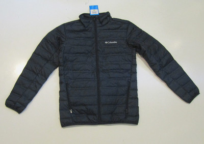 COLUMBIA Collegiate Navy Puffer Coat Sz Small S NWT Mens