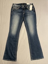 Miss Me Women  s Bootcut Stretch Jeans Size 33 New With Tags