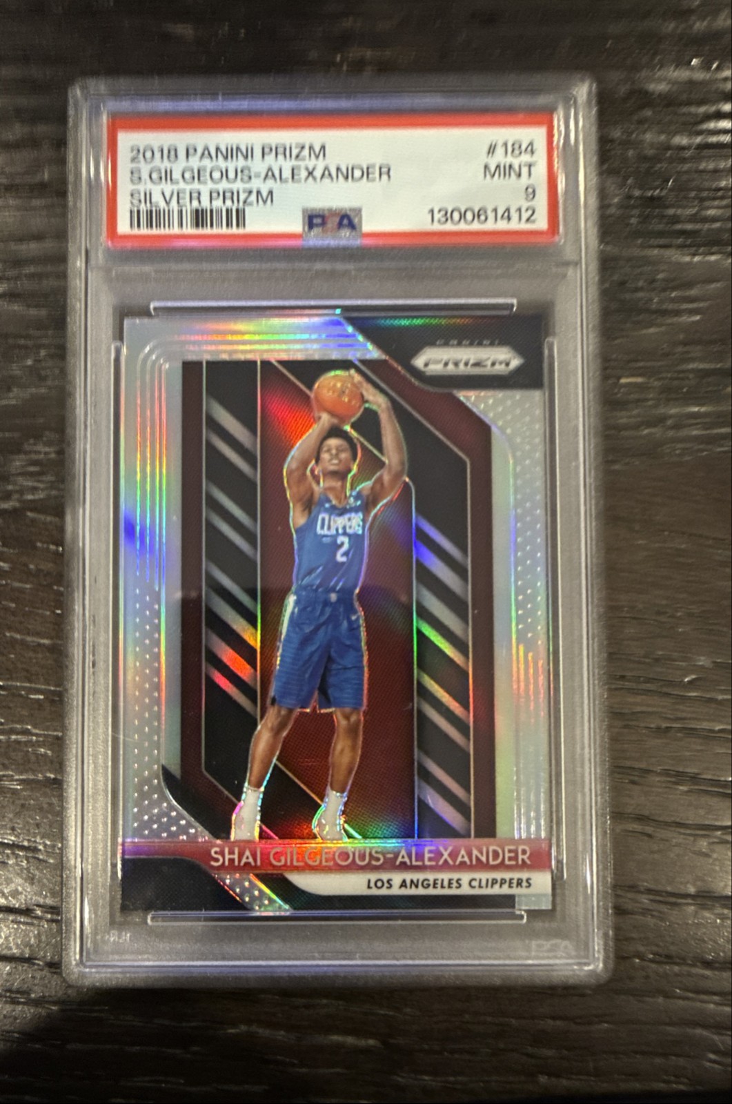2018-19 Panini Prizm - Shai Gilgeous-Alexander #184 Silver Prizm (RC)
