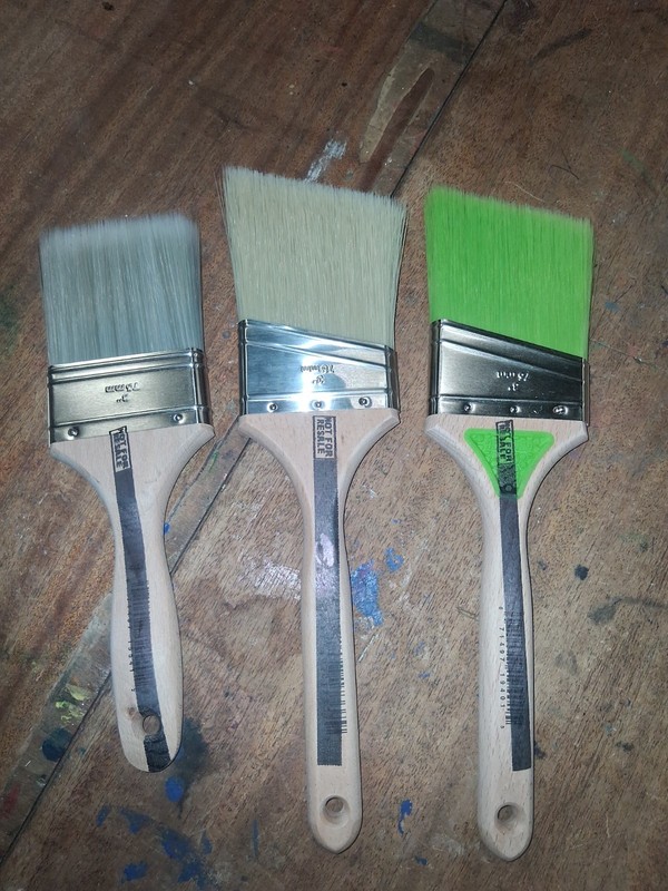 3 Wooster 3 in.  New Paint Brush;brushes;trim work:latex:oil,cut In Tools
