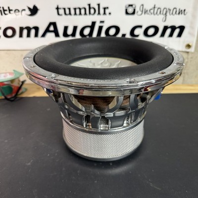 VINTAGE Audiobahn Flame Subwoofer AW1006T TESTED WORKS! All OG Car Audio  Sub USA