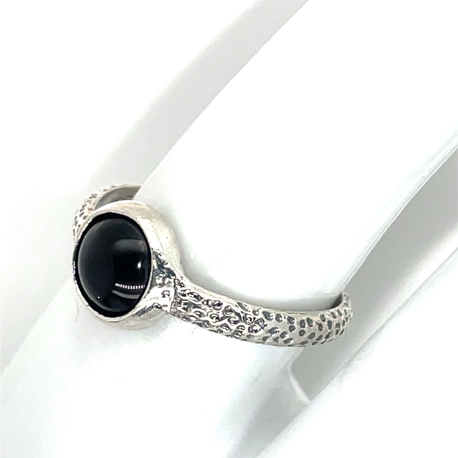 925 Sterling Silver Bezel Set Multi Gem Trio Stac… - image 23