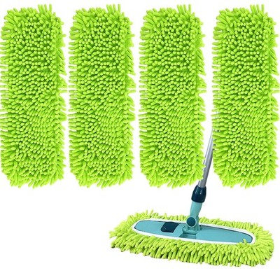 4PCS 14''~16'' Microfiber Dust Mop Pads with Leifheit 55210,Reusable Mop Refi...