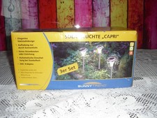 Solarleuchte Capri 3er Set