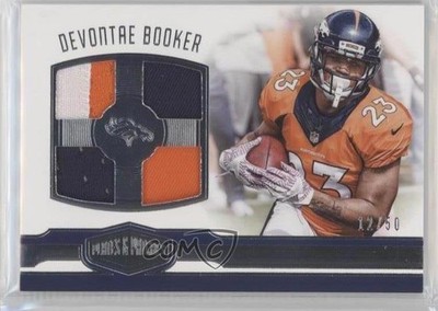 2016 Panini Plates & Patches Rookie Quad Jerseys 12/50 Devontae Booker RC 1u0