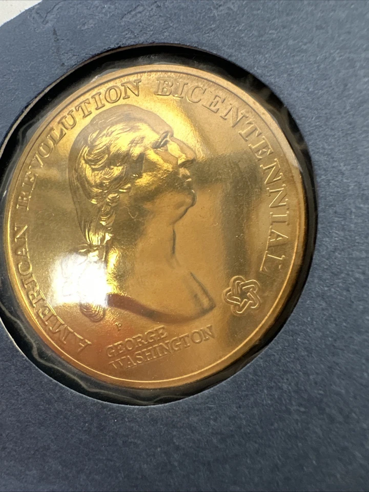 1972 American Revolution Bicentennial Commemorative Medal - Image 3 of 4