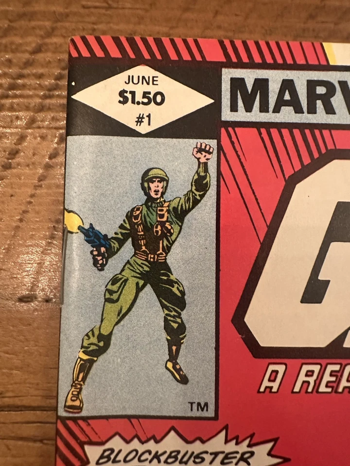 G.I. Joe A Real American Hero Vintage Marvel Comics #1 1982 Yo Joe - Image 2 of 4