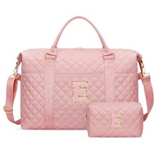 Gifts for Teen Girl, Initial Travel Duffle Bag, Personalized Women Weekender ...